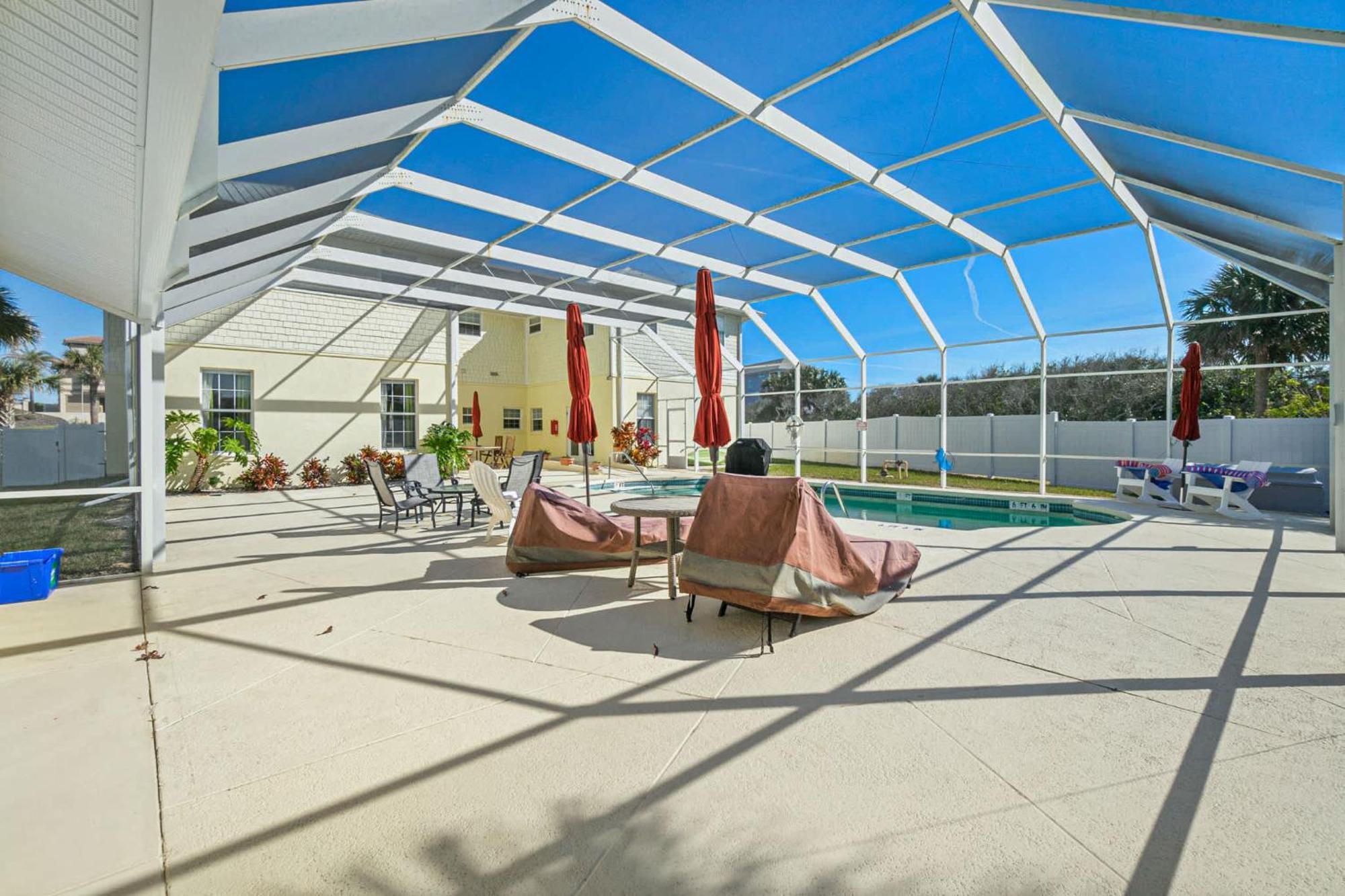 Flagler Beach Bed And Breakfast Pool Bbq Suite Eksteriør bilde
