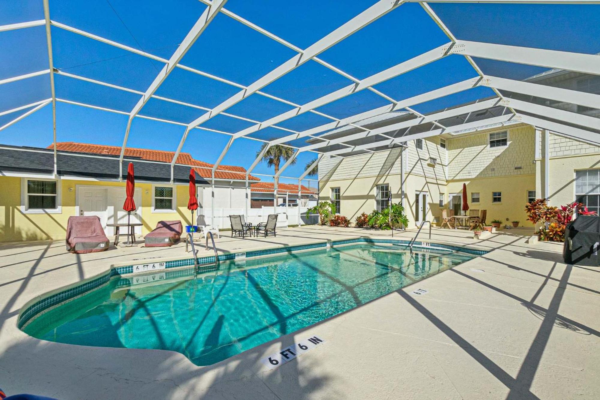 Flagler Beach Bed And Breakfast Pool Bbq Suite Eksteriør bilde