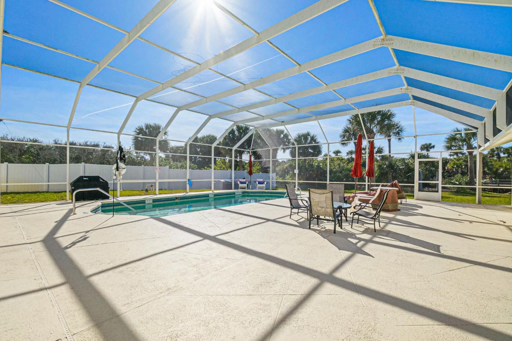 Flagler Beach Bed And Breakfast Pool Bbq Suite Eksteriør bilde