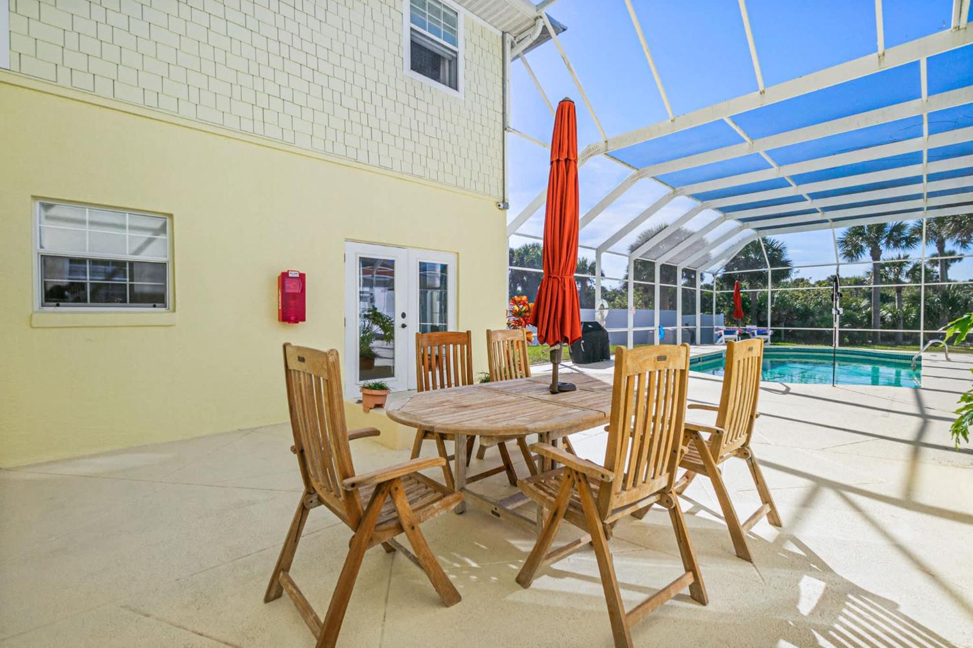 Flagler Beach Bed And Breakfast Pool Bbq Suite Eksteriør bilde