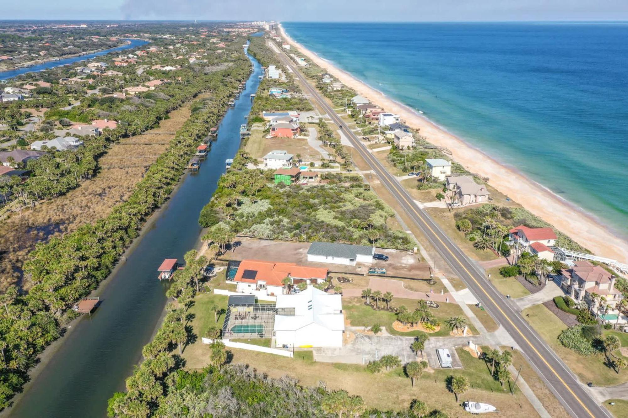 Flagler Beach Bed And Breakfast Pool Bbq Suite Eksteriør bilde