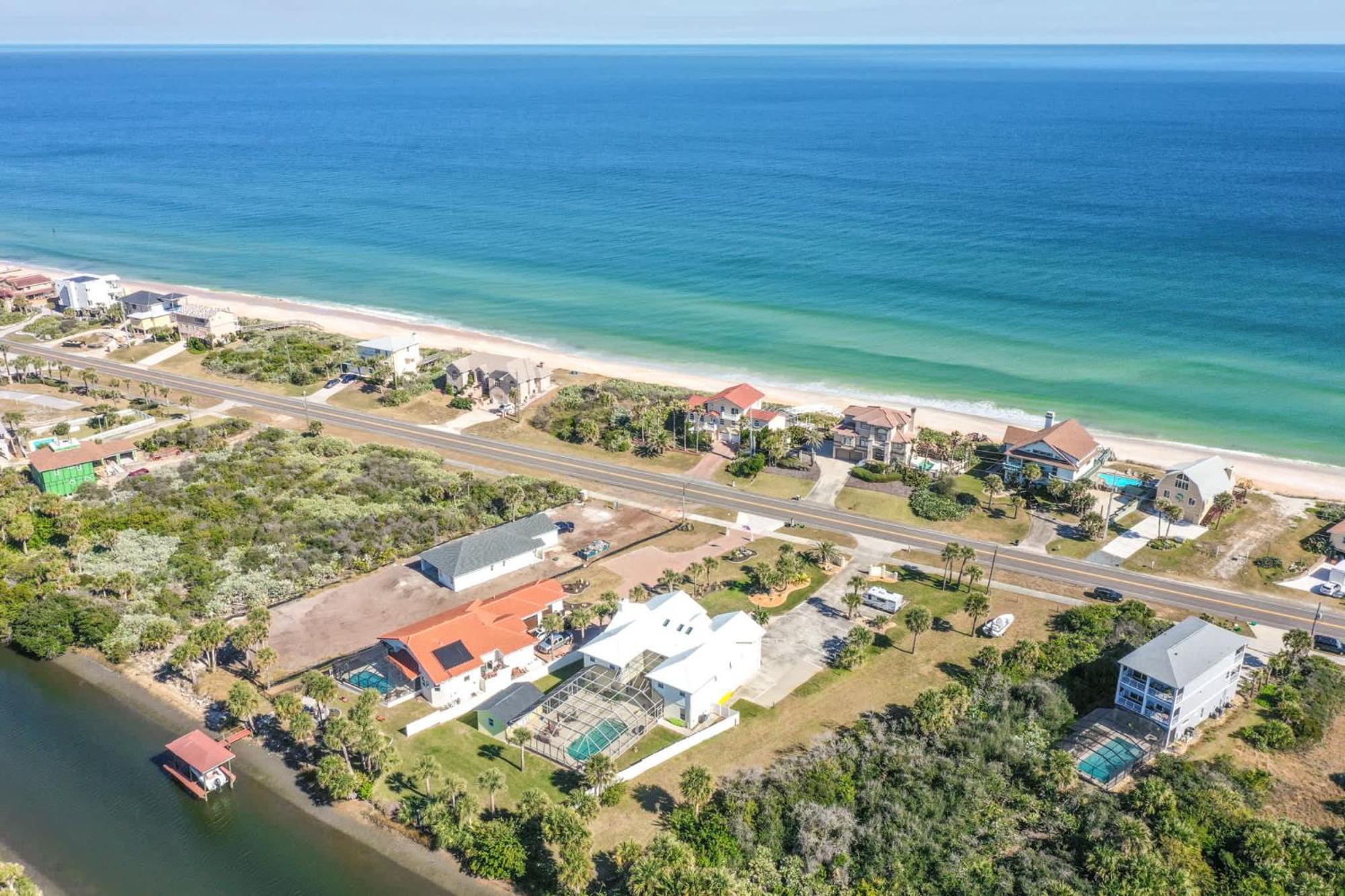 Flagler Beach Bed And Breakfast Pool Bbq Suite Eksteriør bilde