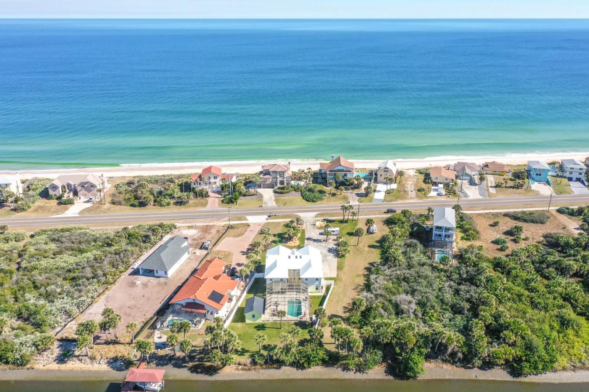 Flagler Beach Bed And Breakfast Pool Bbq Suite Eksteriør bilde