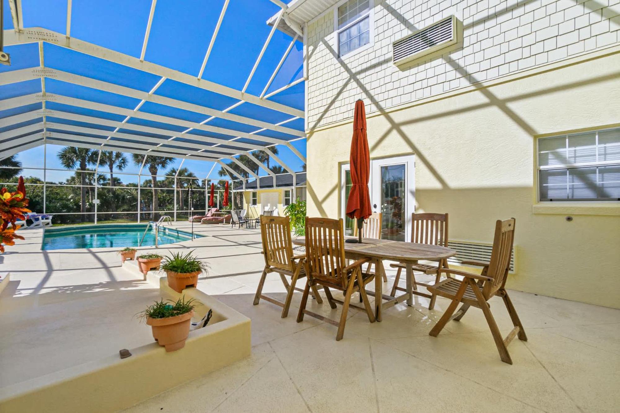Flagler Beach Bed And Breakfast Pool Bbq Suite Eksteriør bilde