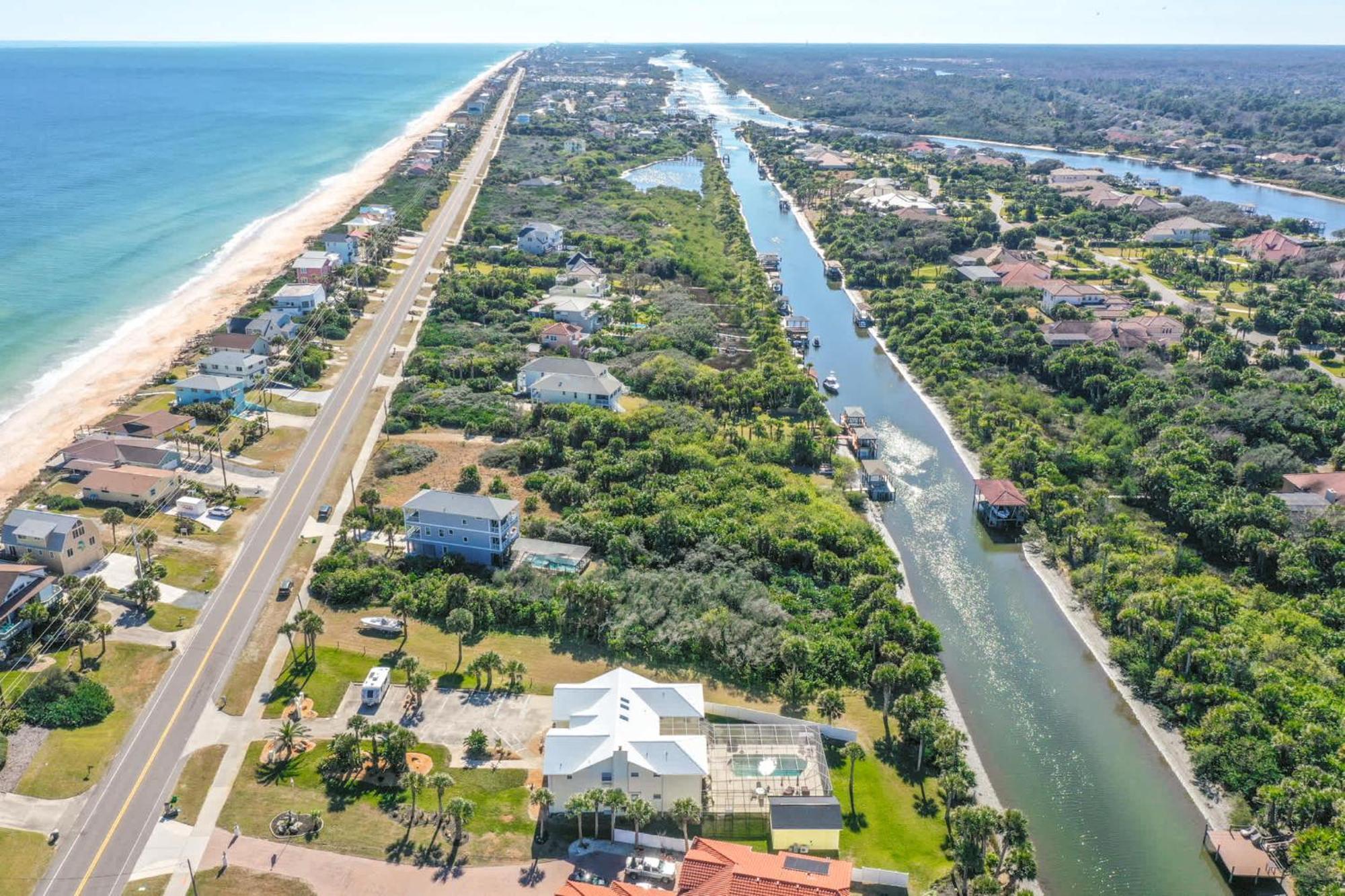 Flagler Beach Bed And Breakfast Pool Bbq Suite Eksteriør bilde