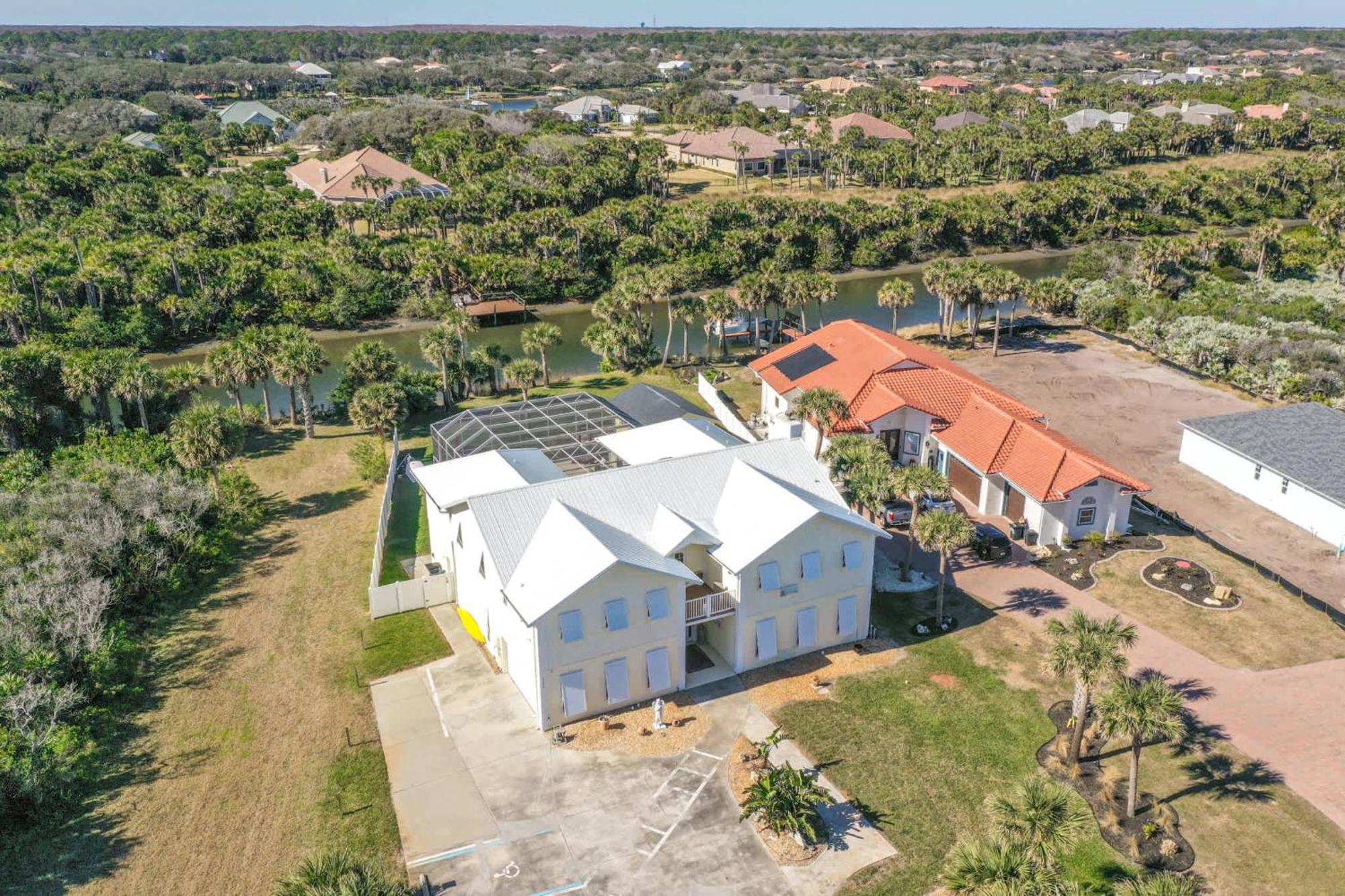 Flagler Beach Bed And Breakfast Pool Bbq Suite Eksteriør bilde