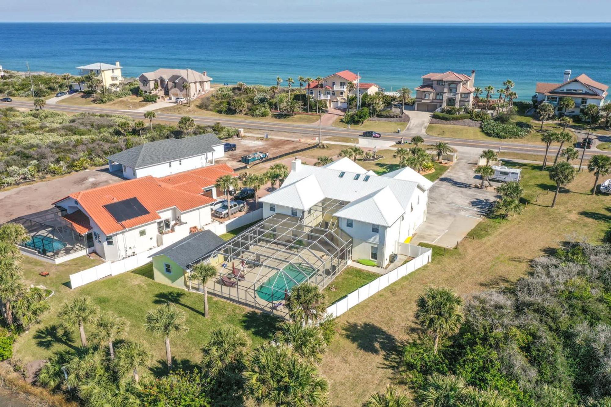 Flagler Beach Bed And Breakfast Pool Bbq Suite Eksteriør bilde