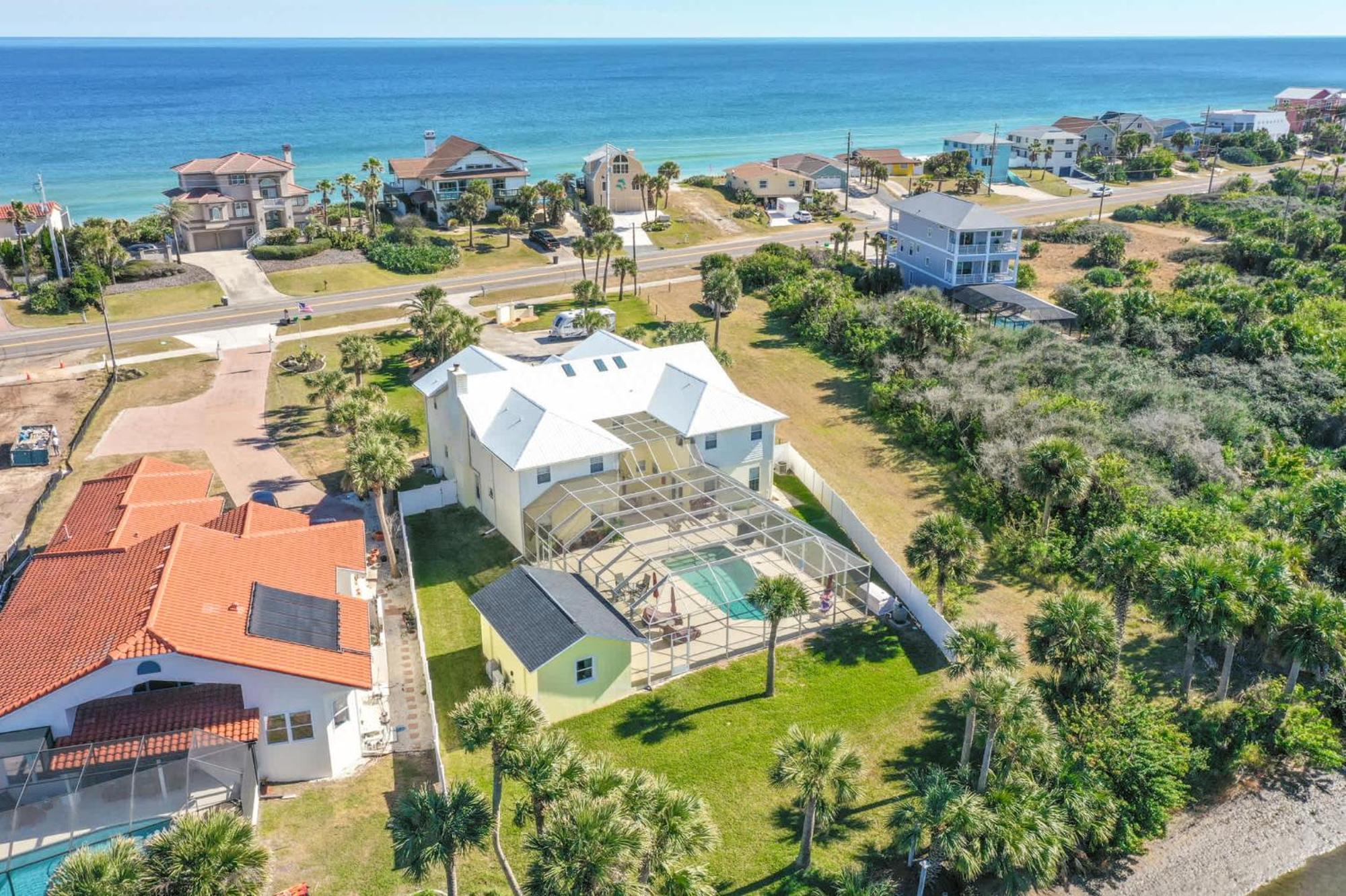 Flagler Beach Bed And Breakfast Pool Bbq Suite Eksteriør bilde