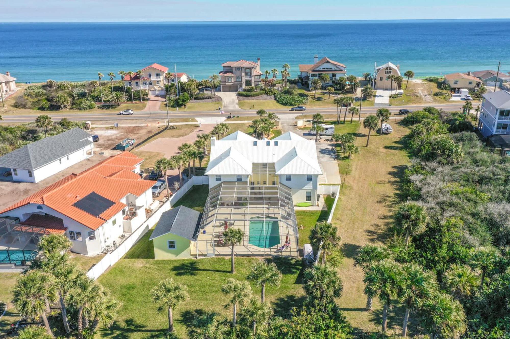 Flagler Beach Bed And Breakfast Pool Bbq Suite Eksteriør bilde